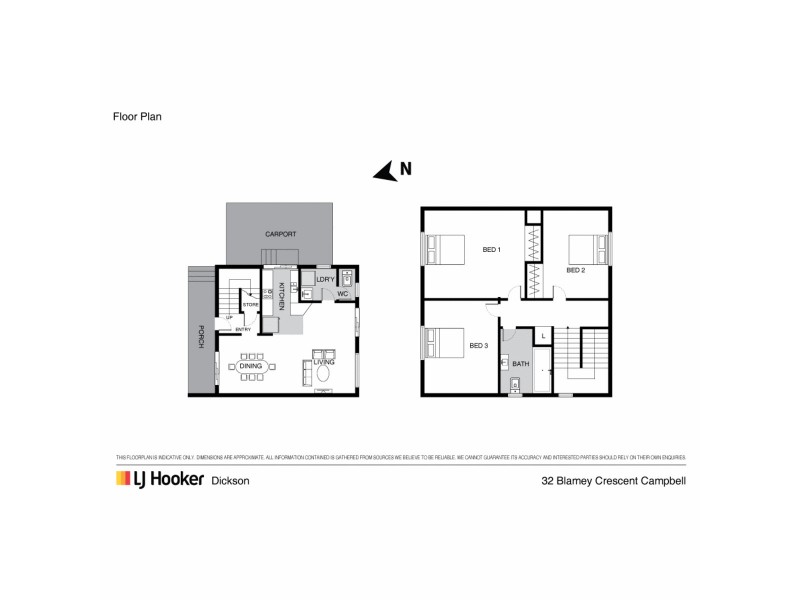 32 Blamey Crescent, Campbell ACT 2612 Floorplan