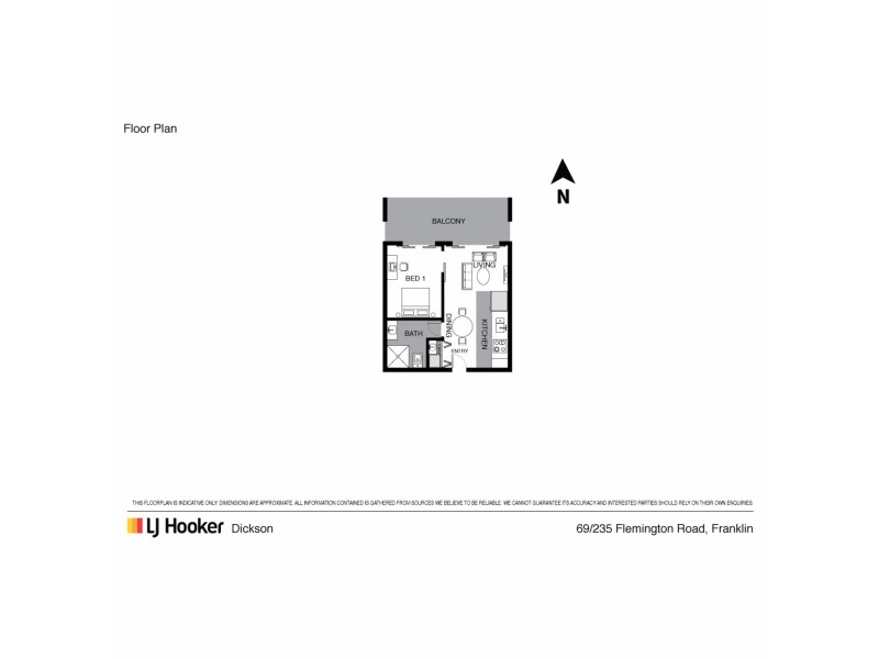 69/235 Flemington Road, Franklin ACT 2913 Floorplan
