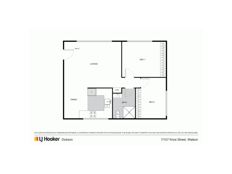 7/157 Knox Street, Watson ACT 2602 Floorplan