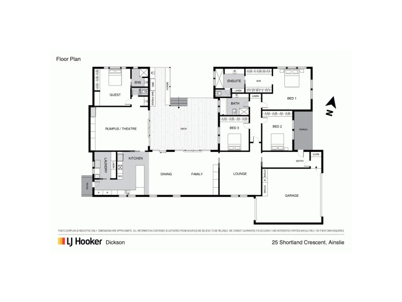 25 Shortland Crescent, Ainslie ACT 2602 Floorplan