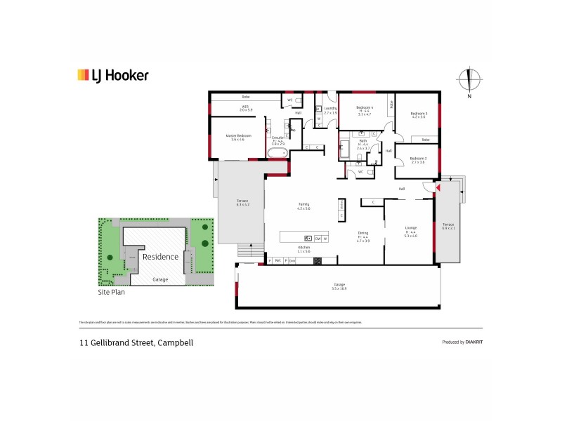 11 Gellibrand Street, Campbell ACT 2612 Floorplan