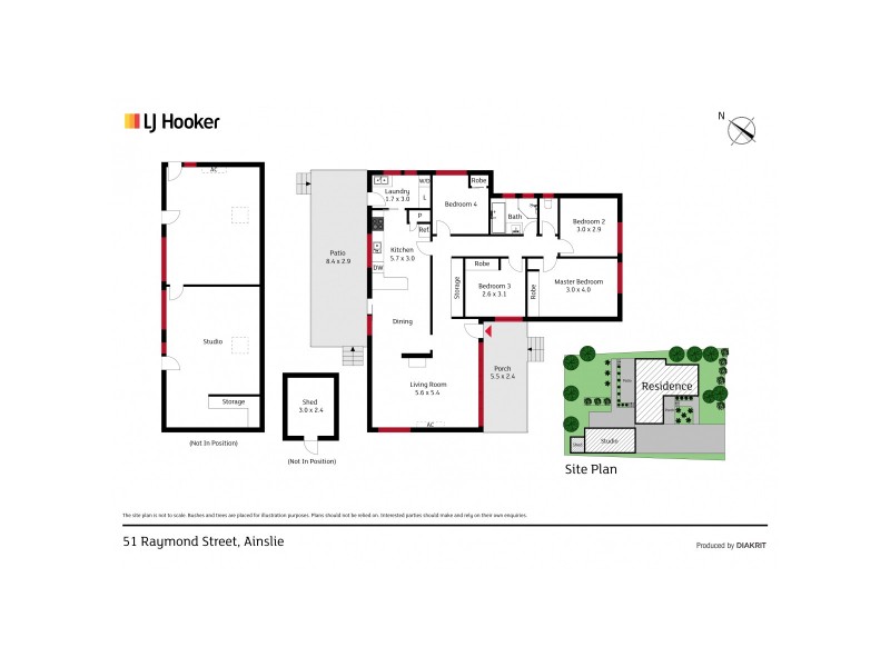 51 Raymond Street, Ainslie ACT 2602 Floorplan