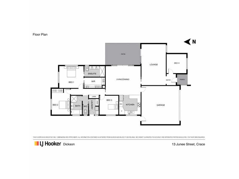 13 Junee Street, Crace ACT 2911 Floorplan