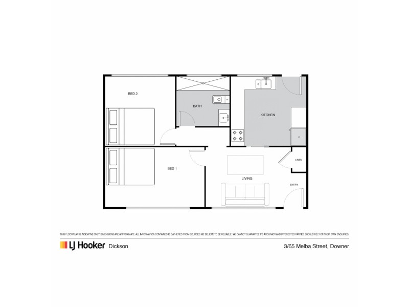 3/65 Melba Street, Downer ACT 2602 Floorplan