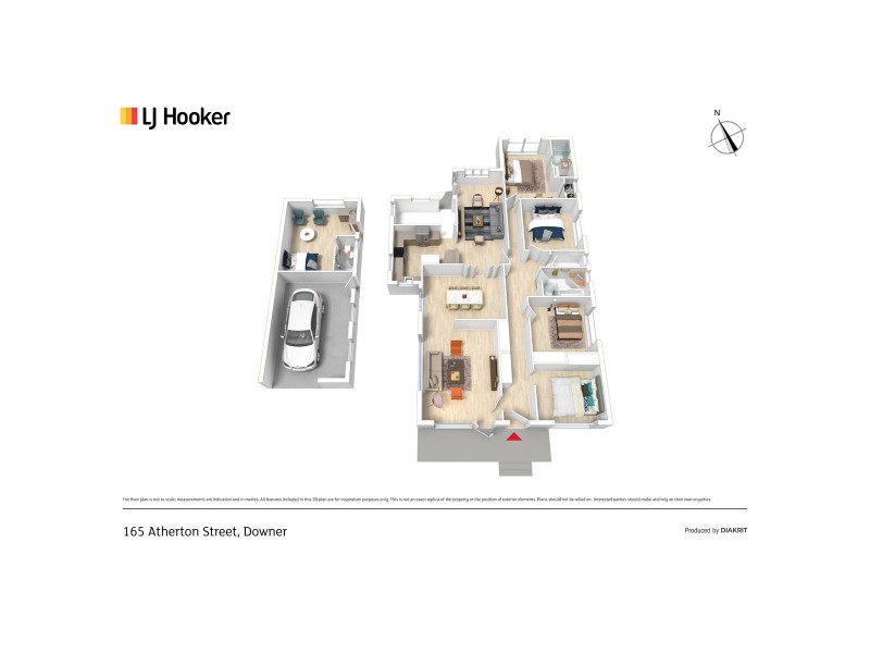 165 Atherton Street, Downer ACT 2602 Floorplan