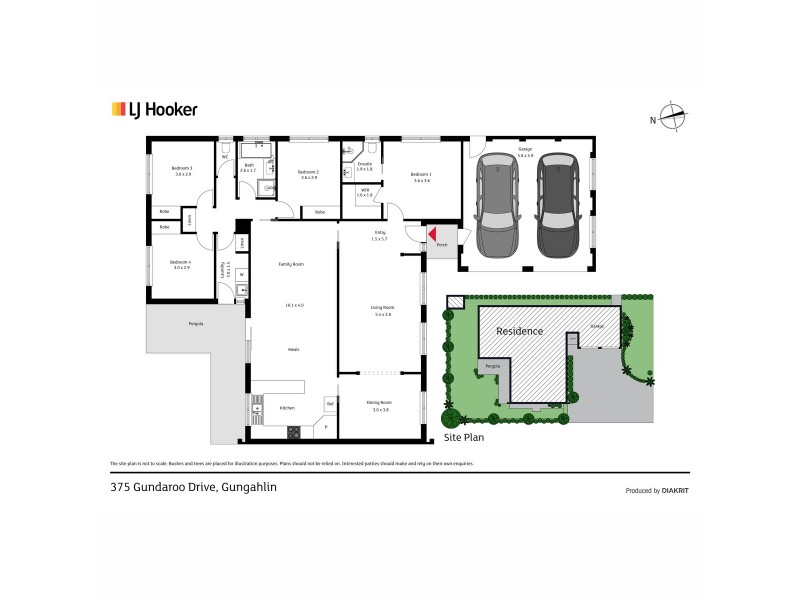 375 Gundaroo Drive, Gungahlin ACT 2912 Floorplan