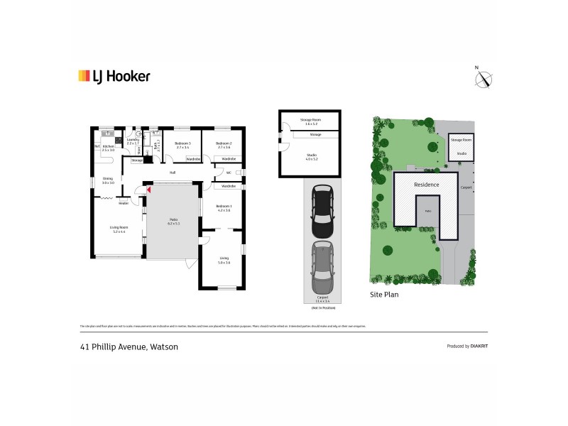 41 Phillip Avenue, Watson ACT 2602 Floorplan
