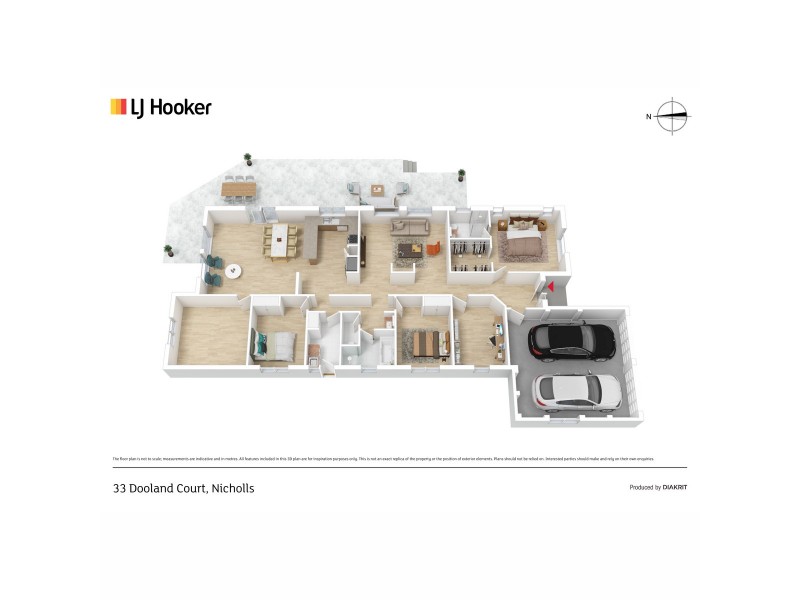 33 Dooland Court, Nicholls ACT 2913 Floorplan