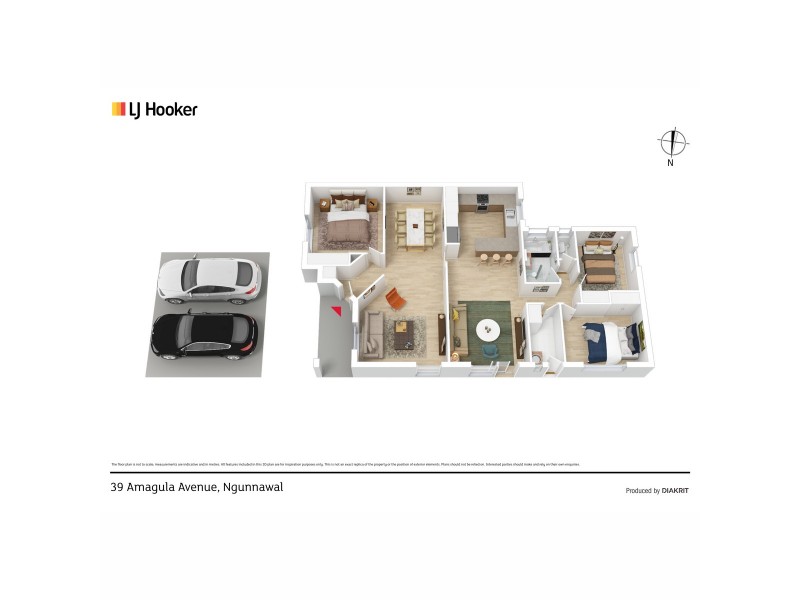 39 Amagula Avenue, Ngunnawal ACT 2913 Floorplan