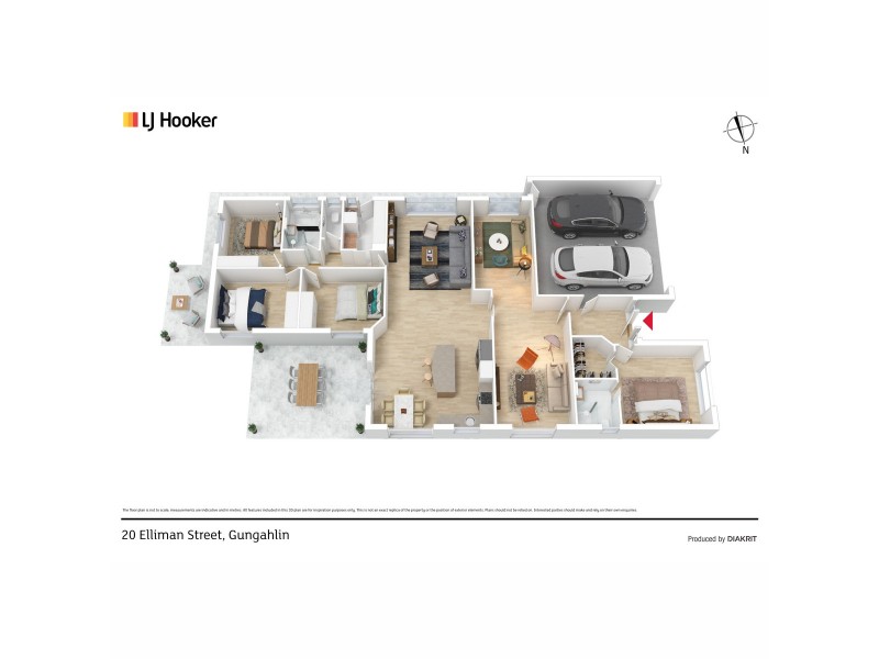20 Elliman Street, Gungahlin ACT 2912 Floorplan