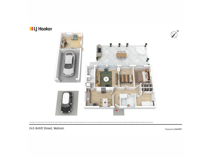 245 Antill Street, Watson ACT 2602 Floorplan