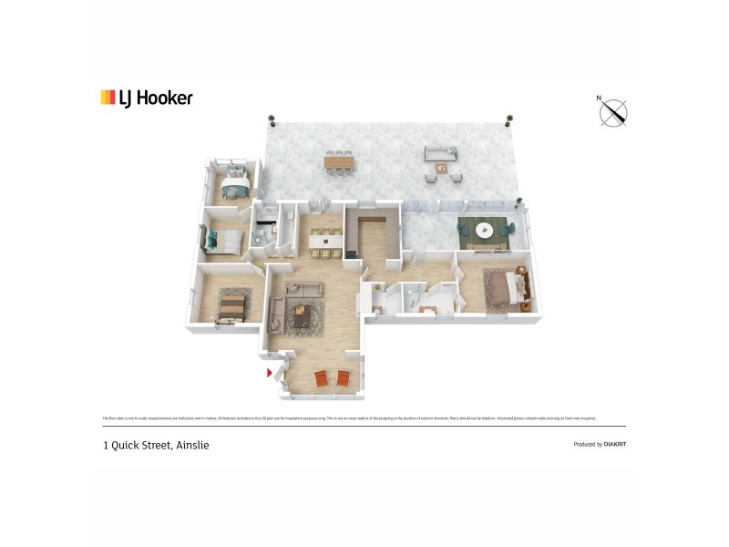 1 Quick Street, Ainslie ACT 2602 Floorplan