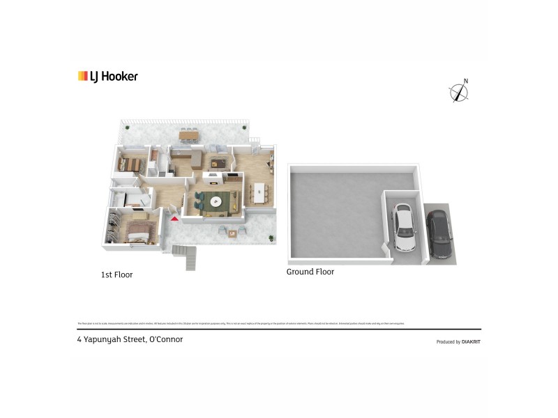 4 Yapunyah Street, O’connor ACT 2602 Floorplan