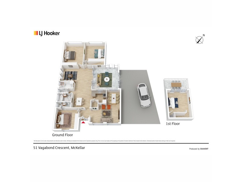 51 Vagabond Crescent, Mckellar ACT 2617 Floorplan