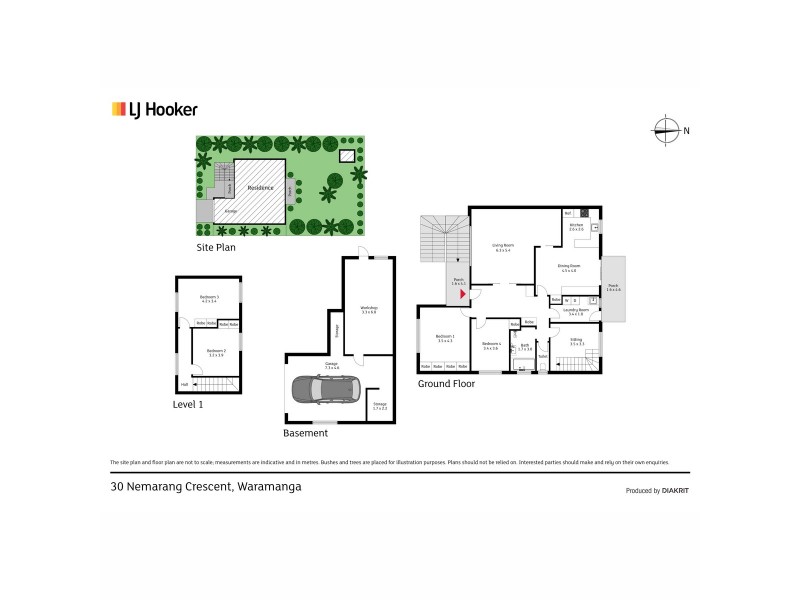 30 Nemarang Crescent, Waramanga ACT 2611 Floorplan