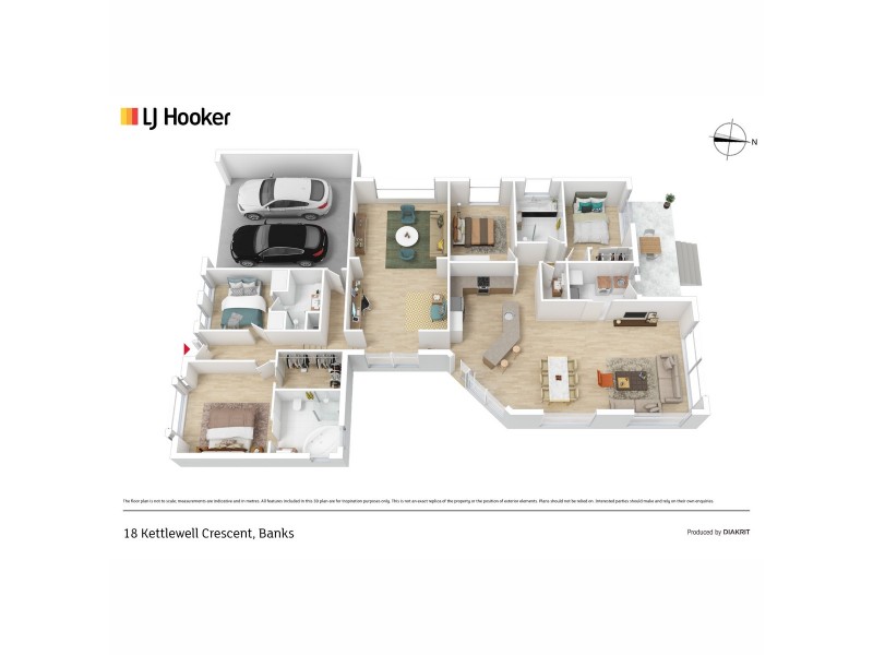 18 Kettlewell Crescent, Banks ACT 2906 Floorplan