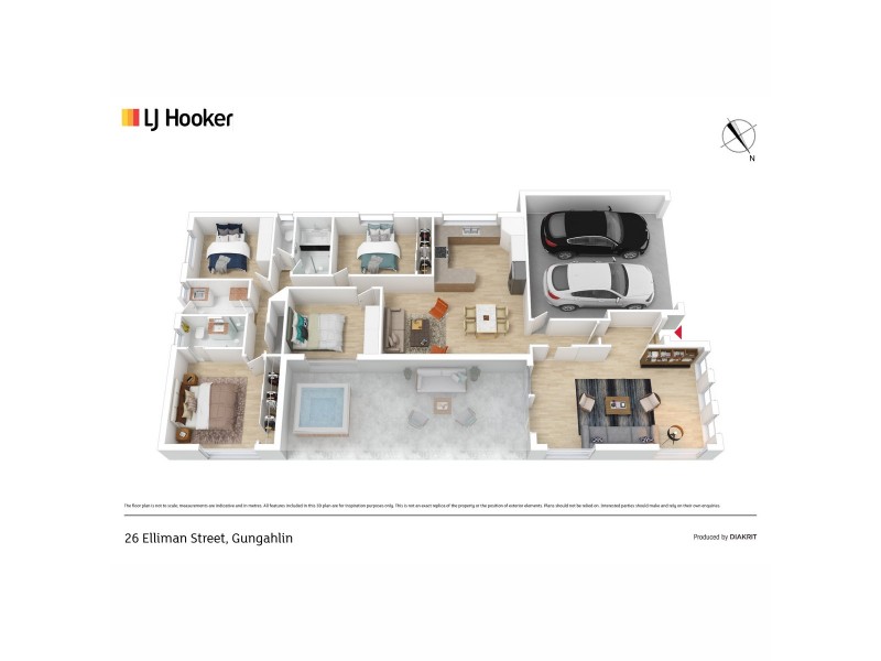 26 Elliman Street, Gungahlin ACT 2912 Floorplan