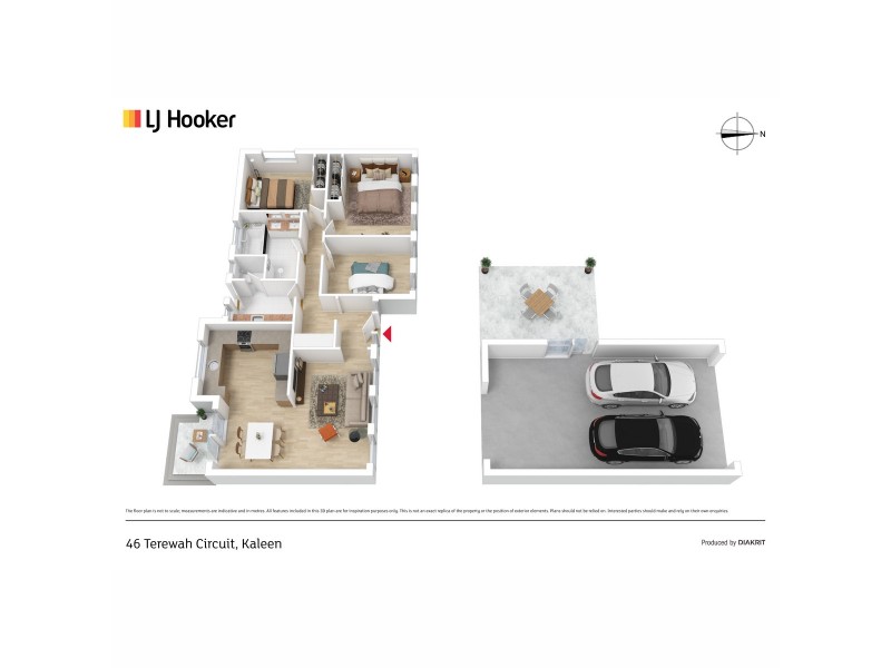 46 Terewah Circuit, Kaleen ACT 2617 Floorplan