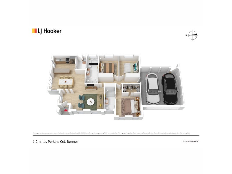 1 Charles Perkins Circuit, Bonner ACT 2914 Floorplan