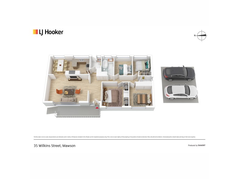 35 Wilkins Street, Mawson ACT 2607 Floorplan