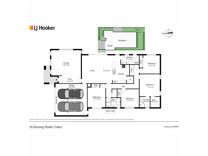 26 Durong Street, Crace ACT 2911 Floorplan