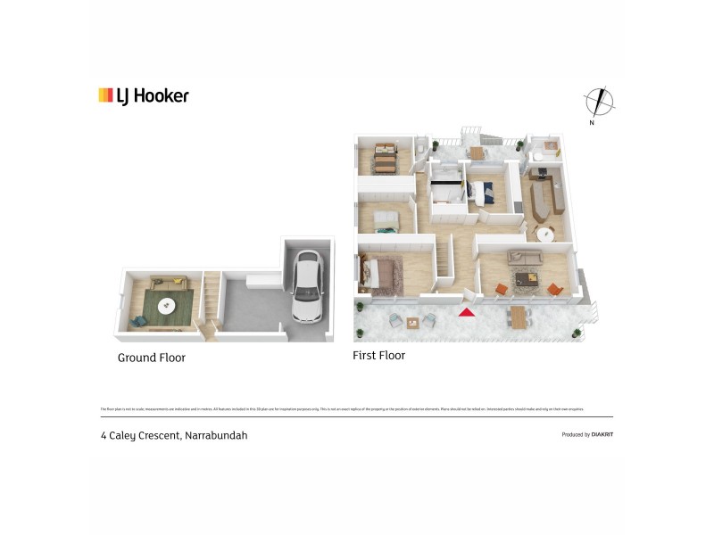 4 Caley Crescent, Narrabundah ACT 2604 Floorplan