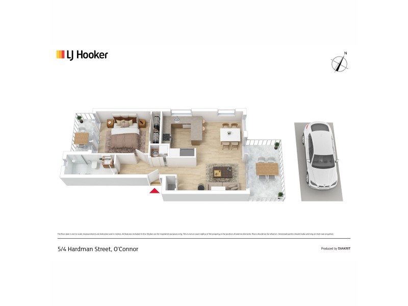 5/4 Hardman Street, O’connor ACT 2602 Floorplan