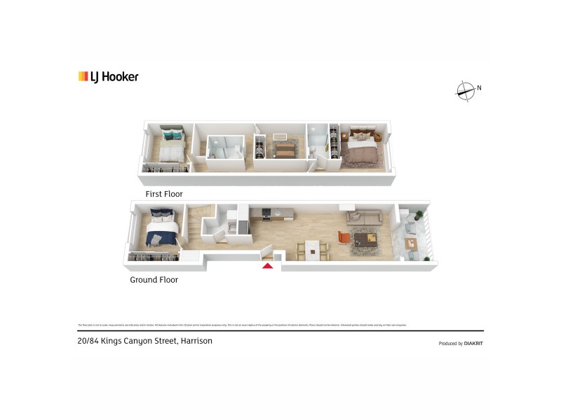 20/84 Kings Canyon Street, Harrison ACT 2914 Floorplan