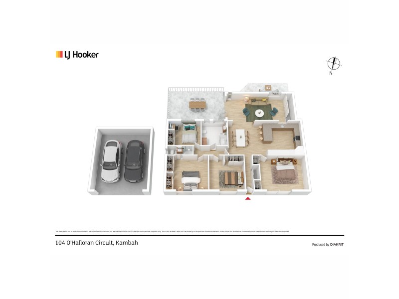 104 O’Halloran Circuit, Kambah ACT 2902 Floorplan