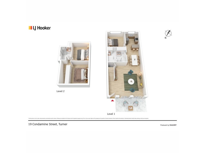 6/19 Condamine Street, Turner ACT 2612 Floorplan