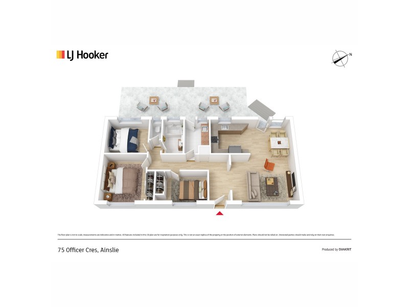 75 Officer Crescent, Ainslie ACT 2602 Floorplan