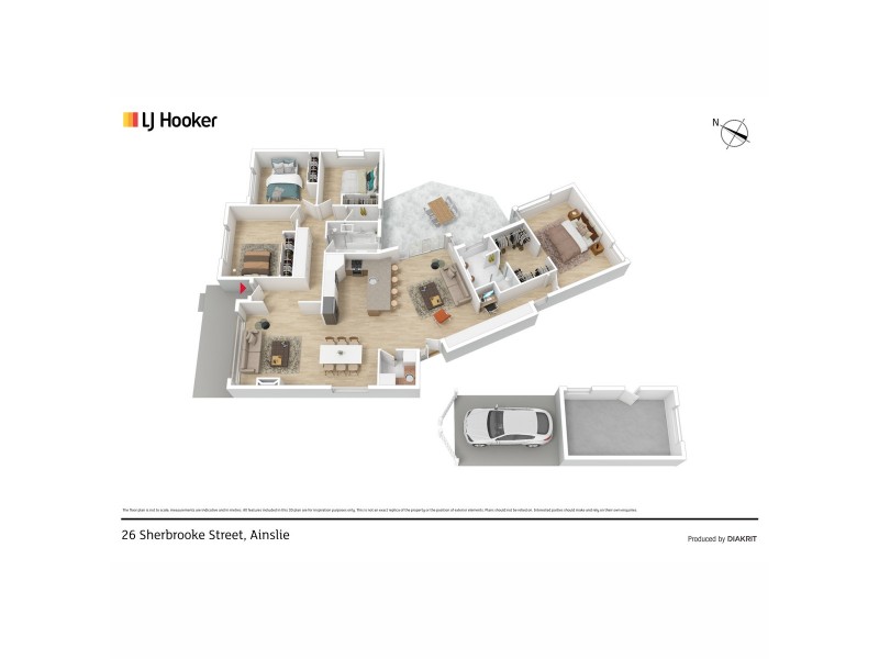 26 Sherbrooke Street, Ainslie ACT 2602 Floorplan