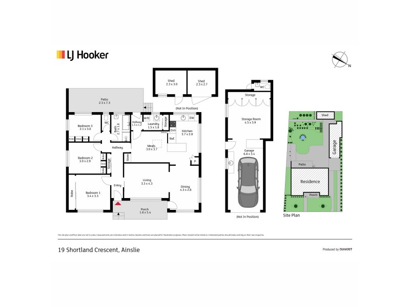 19 Shortland Crescent, Ainslie ACT 2602 Floorplan