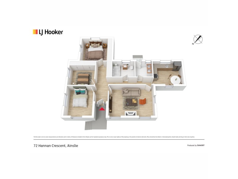72 Hannan Crescent, Ainslie ACT 2602 Floorplan