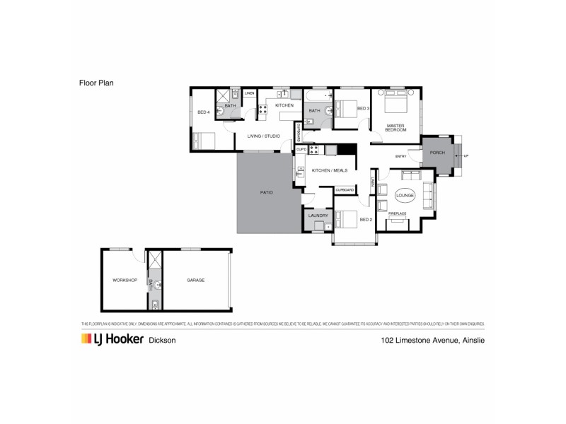 102 Limestone Avenue, Ainslie ACT 2602 Floorplan