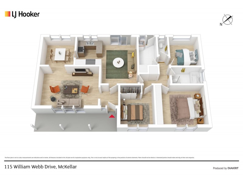 115 William Webb Drive, Mckellar ACT 2617 Floorplan