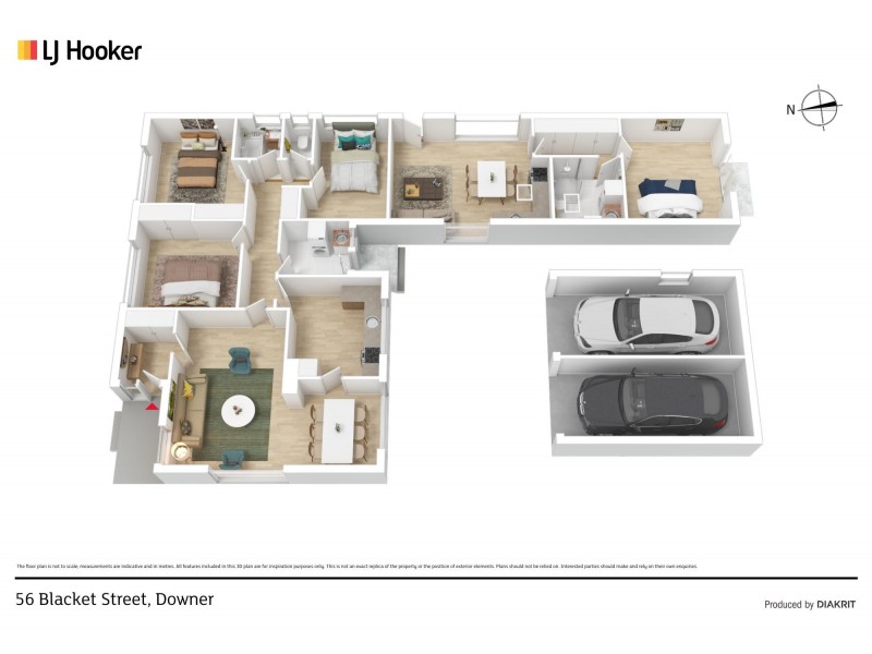 56 Blacket Street, Downer ACT 2602 Floorplan