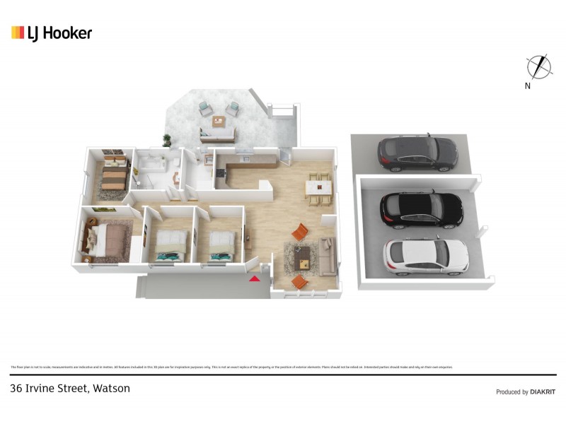36 Irvine Street, Watson ACT 2602 Floorplan