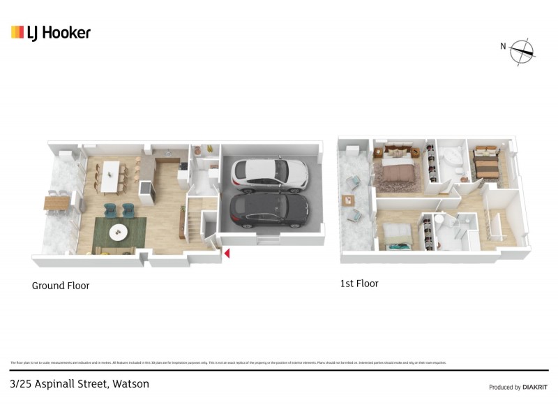 3/25 Aspinall Street, Watson ACT 2602 Floorplan