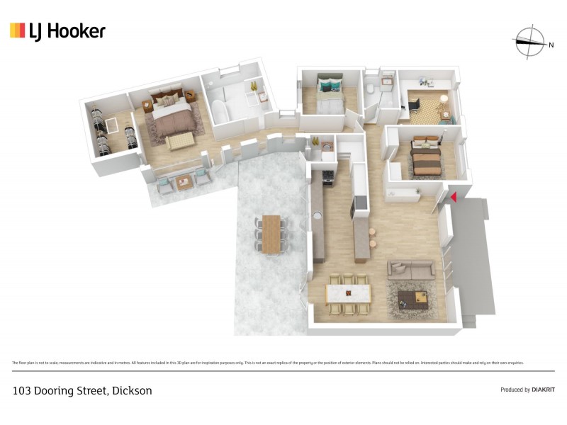 103 Dooring Street, Dickson ACT 2602 Floorplan