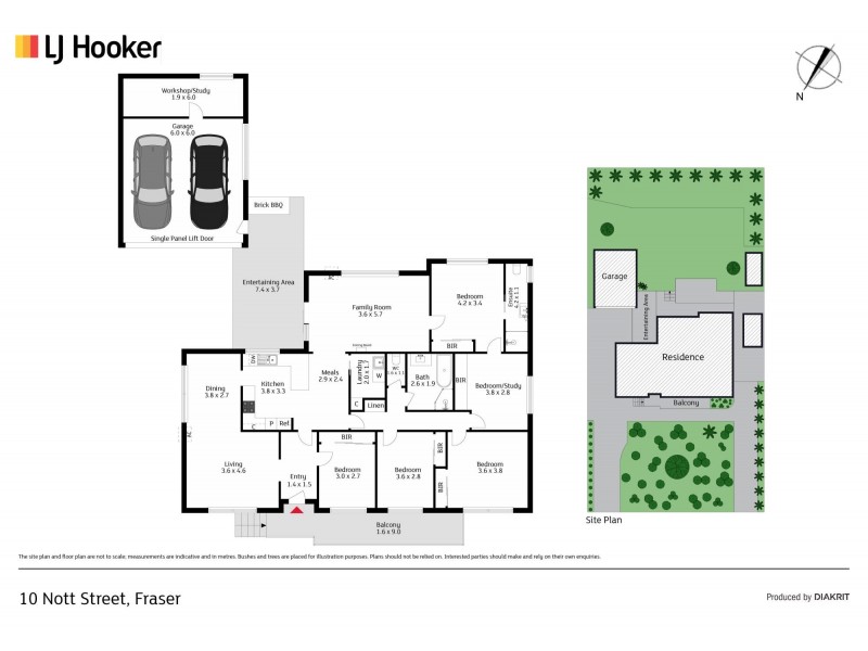 10 Nott Street, Fraser ACT 2615 Floorplan