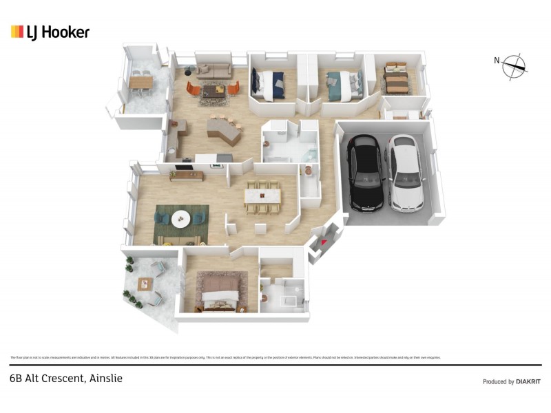 6B Alt Crescent, Ainslie ACT 2602 Floorplan