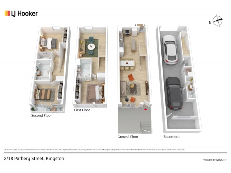 2/18 Parbery Street, Kingston ACT 2604 Floorplan