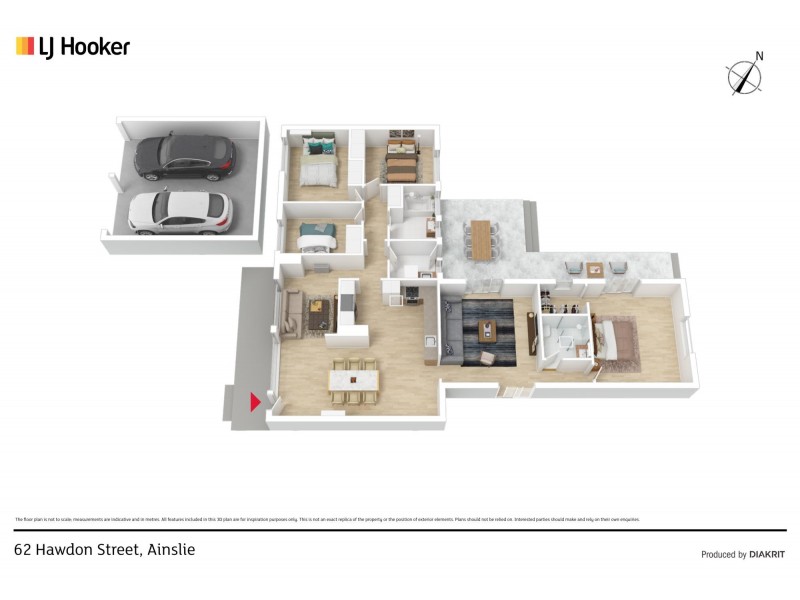 62 Hawdon Street, Ainslie ACT 2602 Floorplan