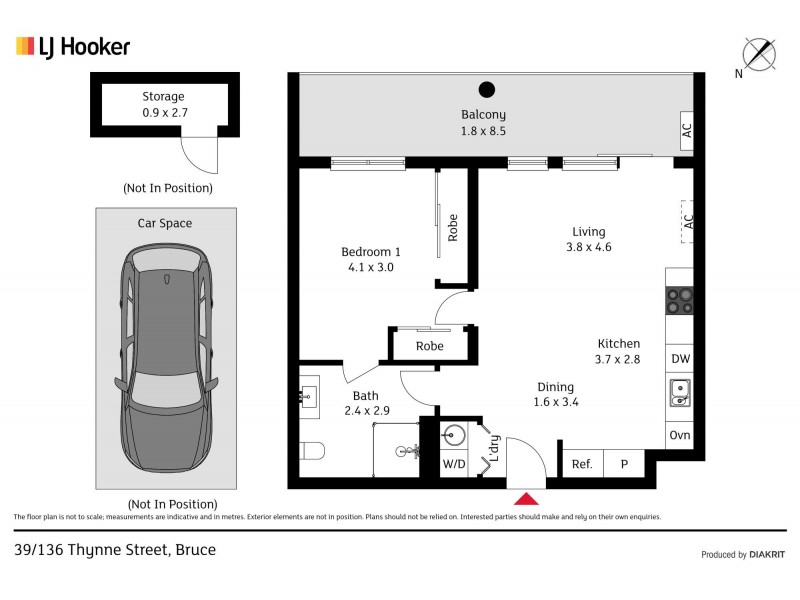39/136 Thynne Street, Bruce ACT 2617