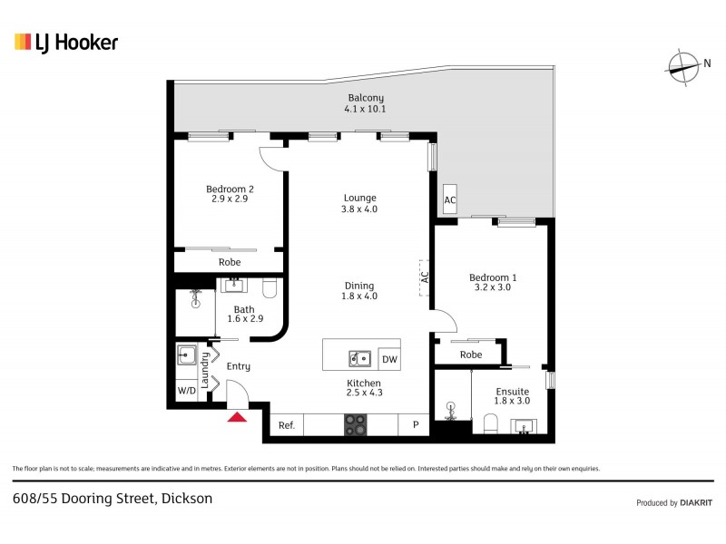 608/55 Dooring Street, Dickson ACT 2602