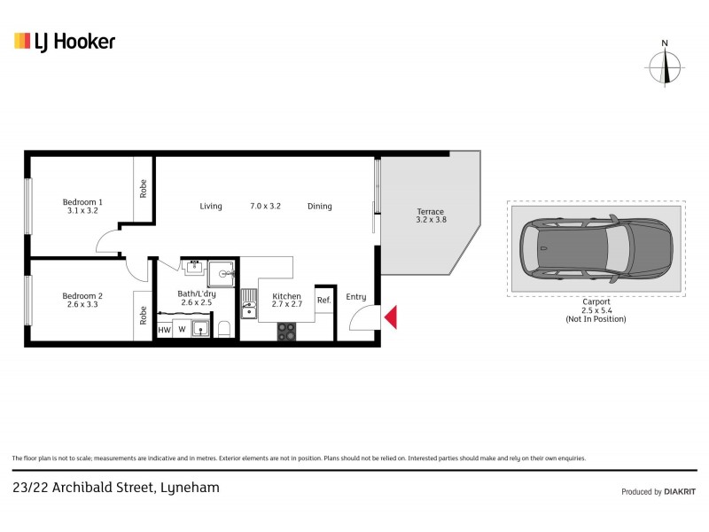 23/22 Archibald Street, Lyneham ACT 2602