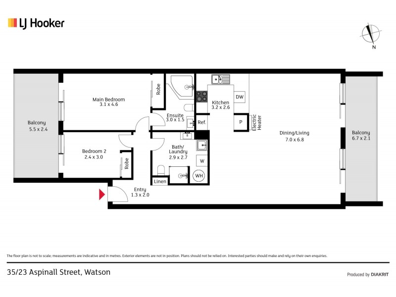 35/23 Aspinall Street, Watson ACT 2602