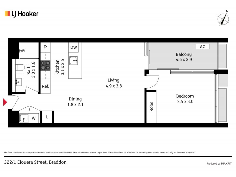 322/1 Elouera Street, Braddon ACT 2612