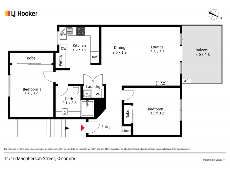 11/16 Macpherson Street, O’connor ACT 2602